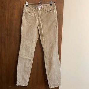 No Boundaries Size 9 Juniors Khaki Skinny Jeans